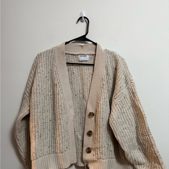 Old Navy Sweaters - Old Navy - Cozy Beige Cardigan‎ Sweater - Size Large